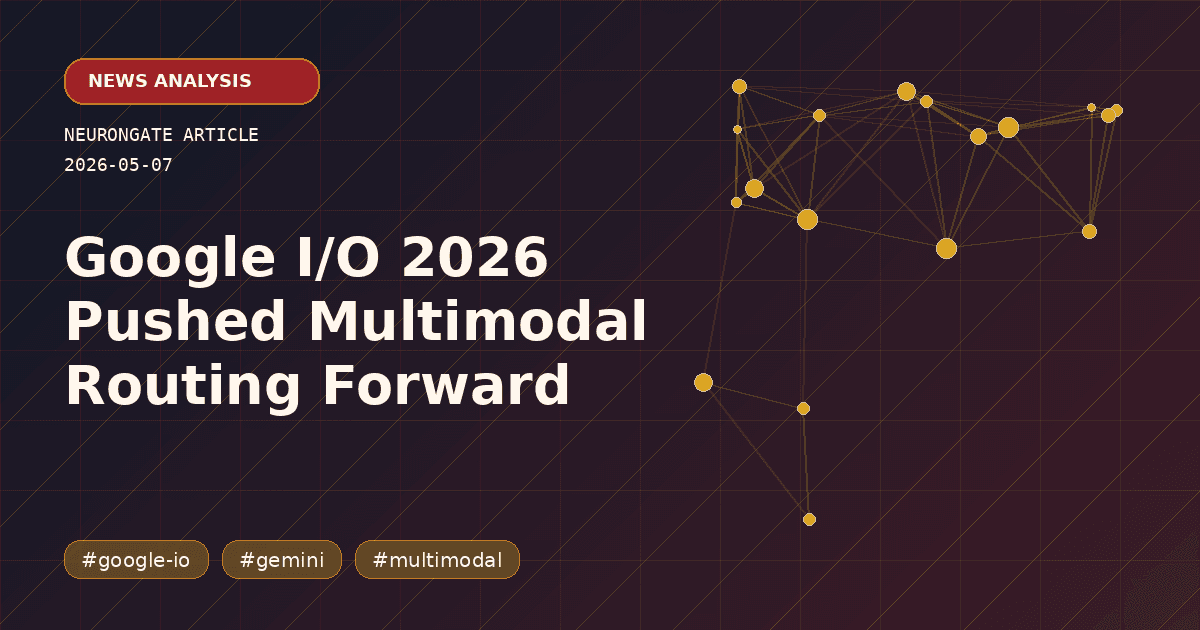 Google I/O 2026 Pushed Multimodal Routing Forward article preview graphic
