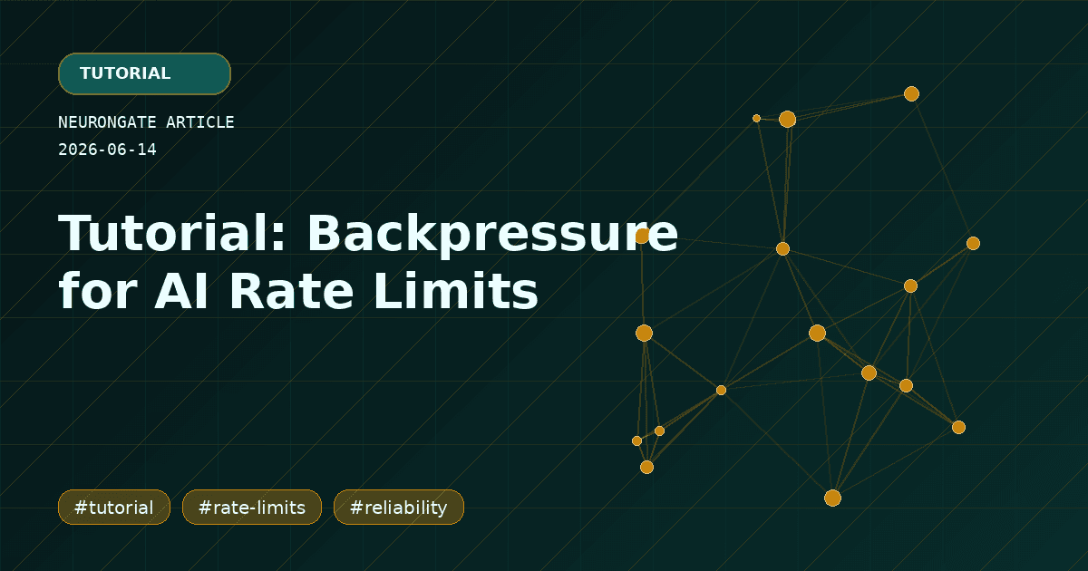 Tutorial: Backpressure for AI Rate Limits article preview graphic